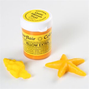 Sugarflair Gelfarbe Extra Yellow 42Gramm