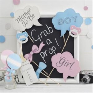 LITTLE LADY OR MINI MISTER PHOTO BOOTH PROPS