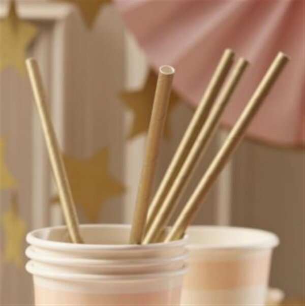 PASTEL PERFECTION CAKE POP STIELE GOLD 25STÜCK