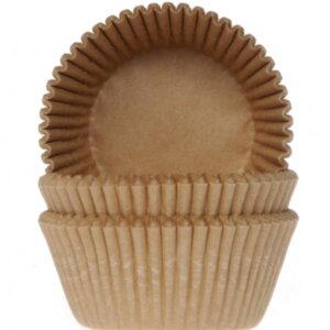 HOM CUPCAKE CUPS KRAFT 50STÜCK