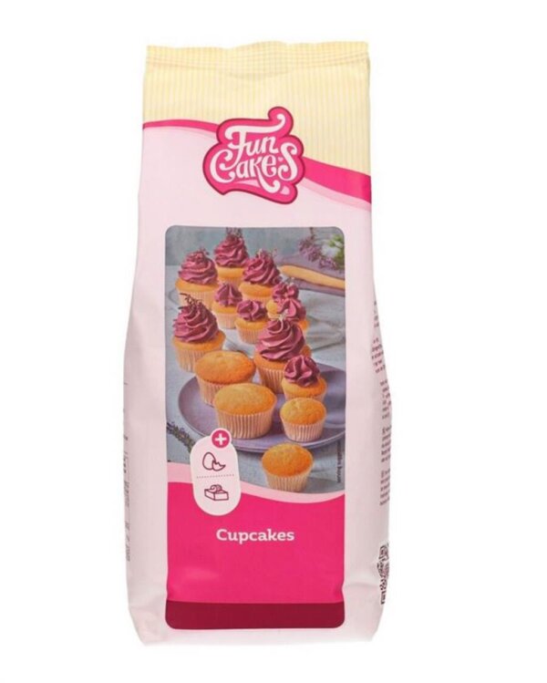 Funcakes Mix für Cupcakes 1Kilo