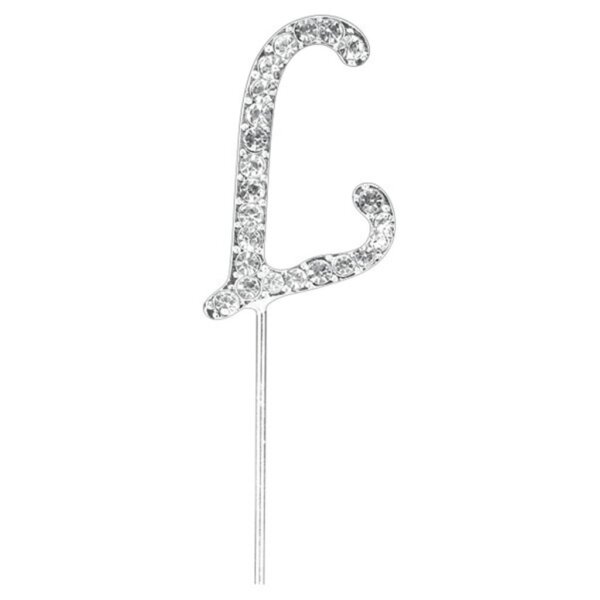 CAKE TOPPER DIAMANT BUCHSTABE L