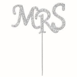 CAKE TOPPER DIAMANT SCHRIFT MRS