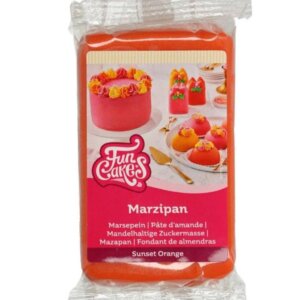 Funcakes Marzipan Sunset Orange 250Gramm