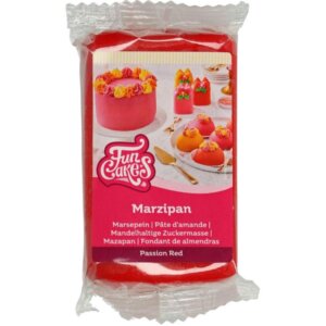 Funcakes Marzipan Passion Rot 250Gramm