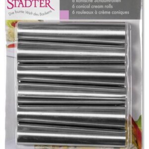 STÄDTER BACKFORM SCHAUMROLLE KONISCH 6STÜCK
