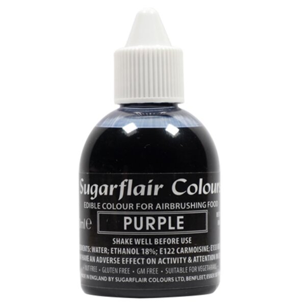 SUGARFLAIR AIRBRUSHFARBE PURPLE 60ML