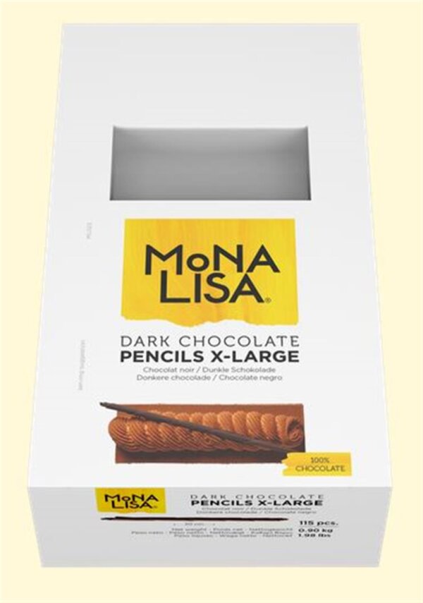 CALLEBAUT MONA LISA PENCILS X-LARGE 20CM 115STÜCK