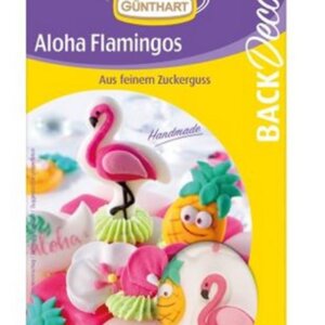 G Zuckerdekor Flamingo Set 8STÜCK