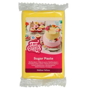 Funcakes Rollfondant Mellow Yellow 250Gramm