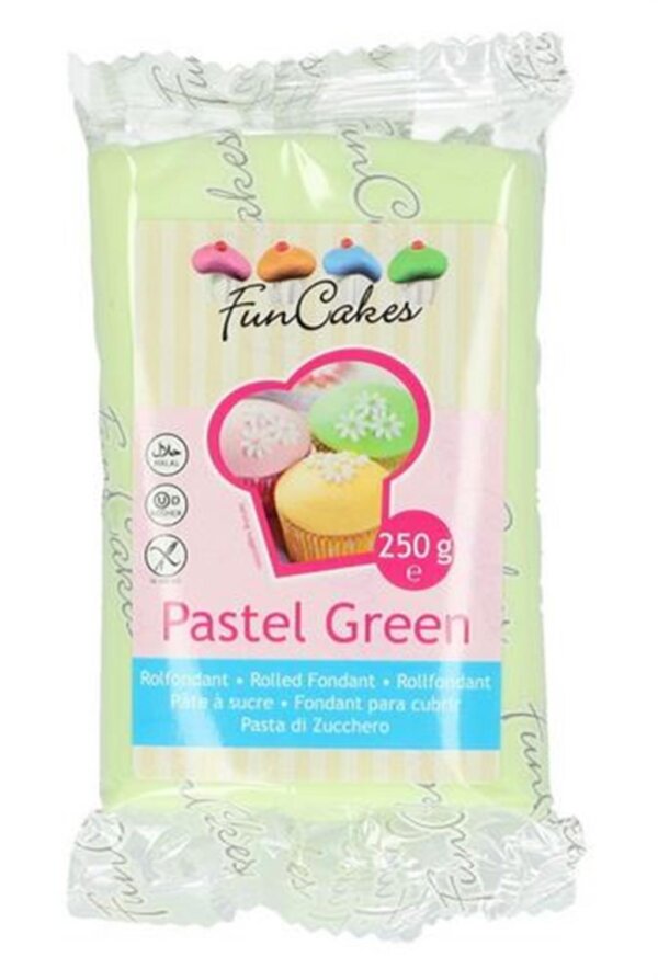 Funcakes Rollfondant Pastel Green 250g