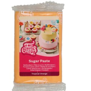 Funcakes Rollfondant Tropical Orange 250g