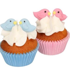 Funcakes Zuckerdekor Love Birds 16Stück