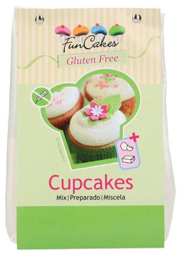 Funcakes Mix für Cupcakes Glutenfrei 500Gramm