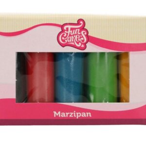 Funcakes Marzipan Multipack Grundfarben 5*100g