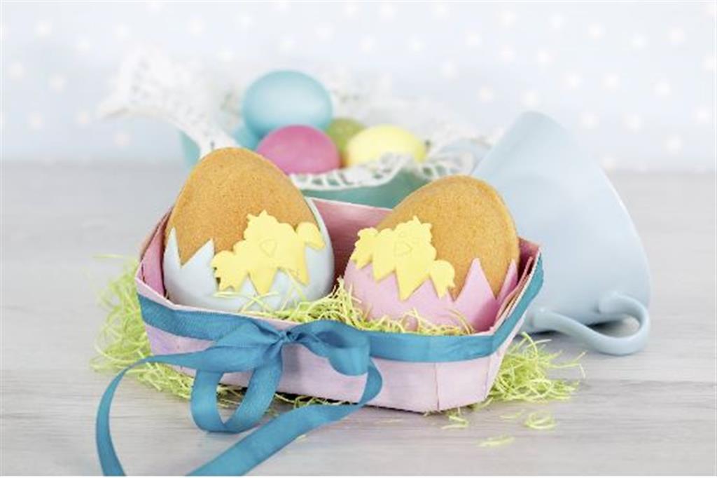 Städter Backform Ei 2 Stück 10*8*4cm 160ml