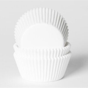 HOM CUPCAKE CUPS WEISS 50STÜCK