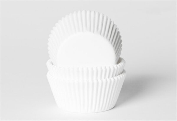 HOM CUPCAKE CUPS WEISS 50STÜCK