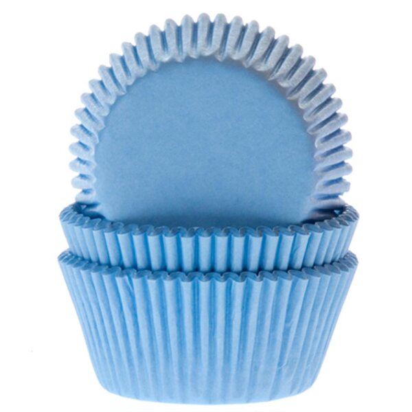 HOM CUPCAKE CUPS SKY BLUE 50STÜCK