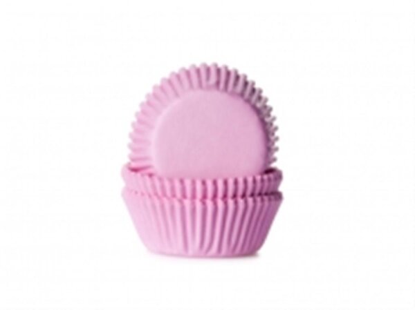 HOM MINI CUPCAKE CUPS PINK 60STÜCK