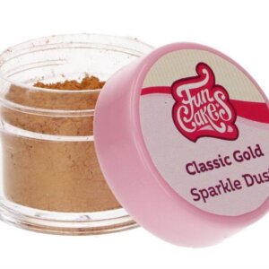 Funcakes Pulverfarbe Dust Glitzer Classic Gold