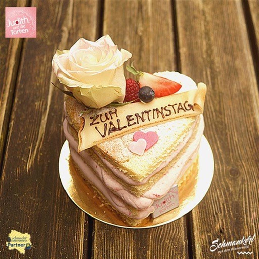JW Valentinstag Naked Cake Himbeere zur Abholung