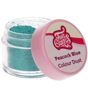 Funcakes Pulverfarbe Dust Peacock Blue