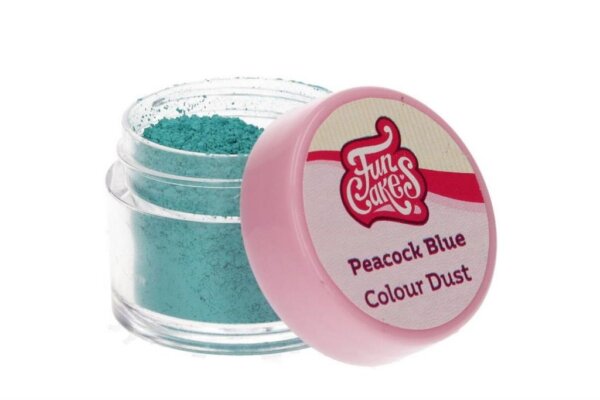 Funcakes Pulverfarbe Dust Peacock Blue