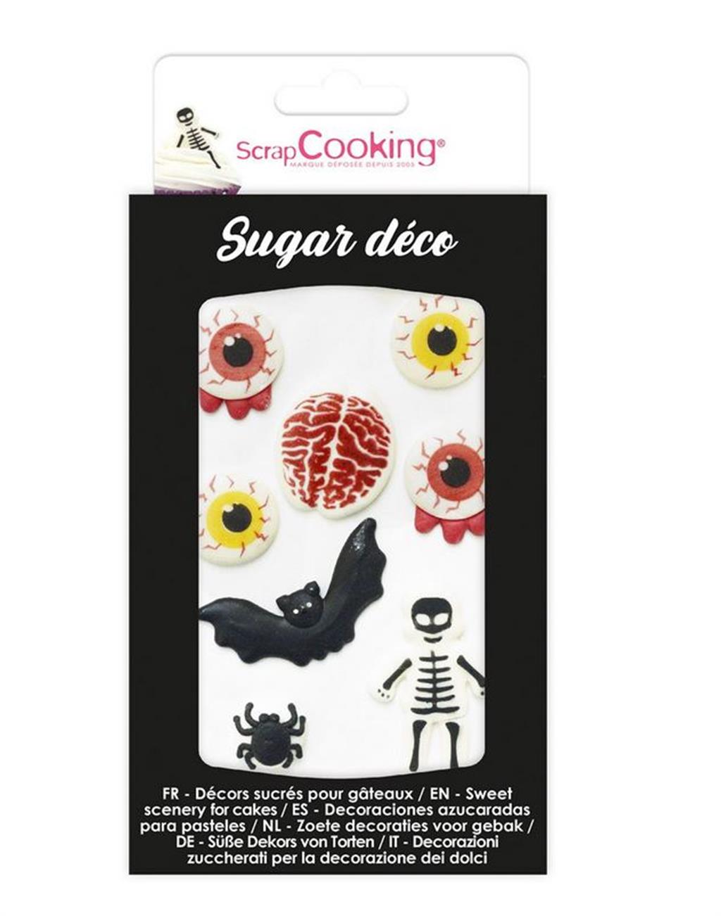 SC Zuckerdekoration Horror Set 8teilig