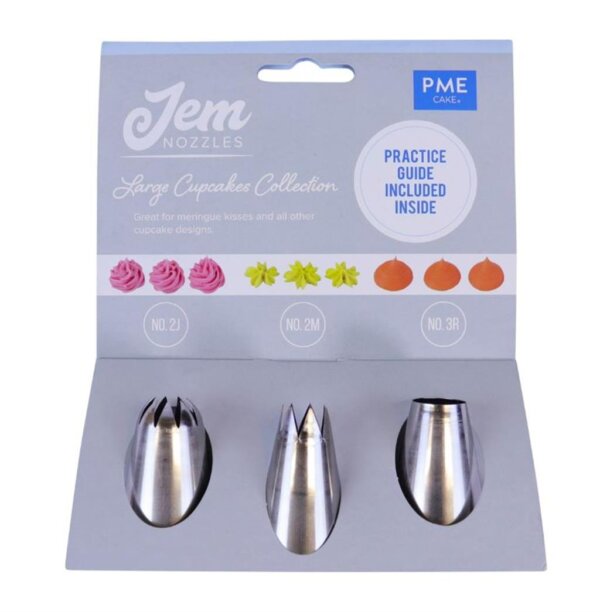 JEM Tüllen Set Large Cup Cake Set 3teilig