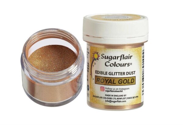 Sugarflair Pulverfarbe Edible Lustre Royal Gold