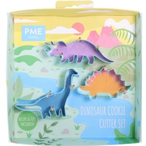 PME Ausstecher Dinosaurier Set 3Stück