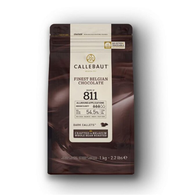 Callebaut Schokolade 811 1kg VEGAN