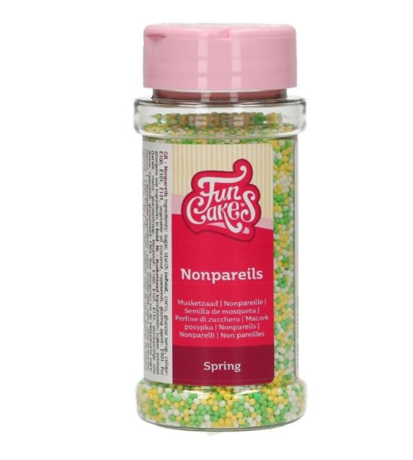 Funcakes Nonpareilles Spring 80Gramm