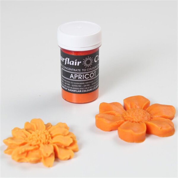 Sugarflair Paste Colour Pastel Apricot 25Gramm