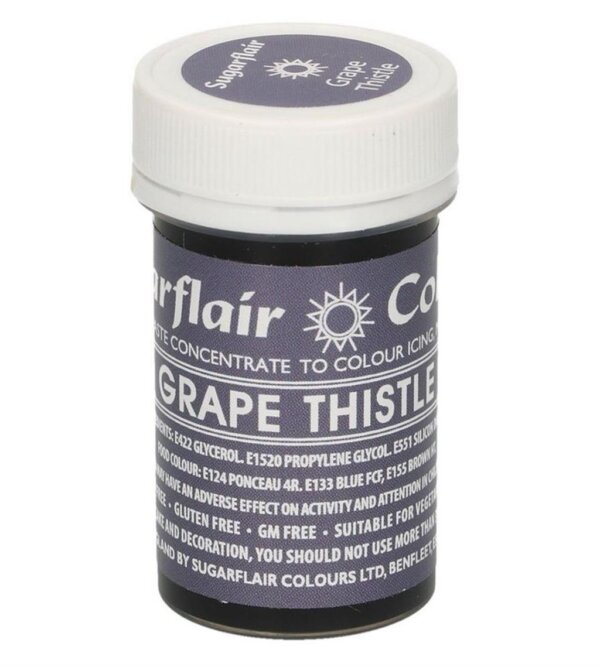 Sugarflair Paste Colour Graphe Thistle 25Gramm