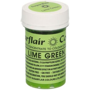 Sugarflair Paste Colour Lime Green 25Gramm