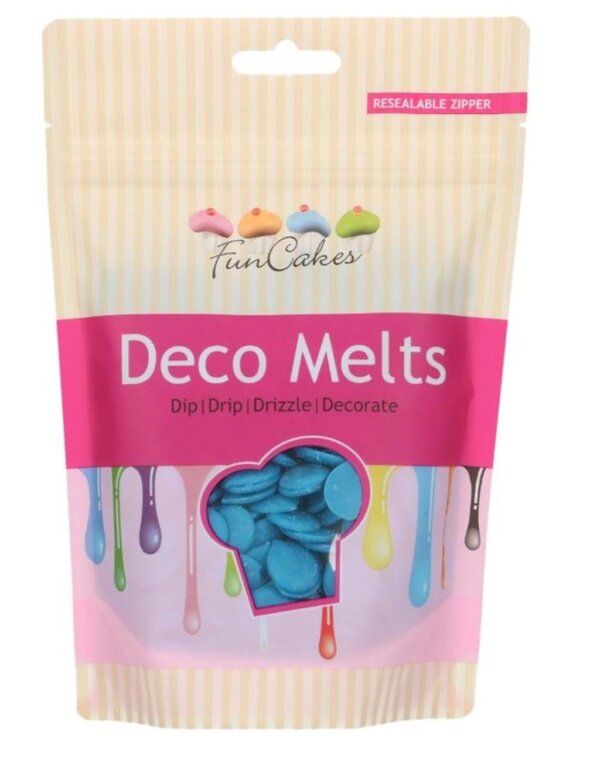 FUNCAKES DECO MELTS BLUE 250G