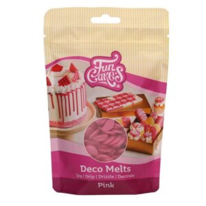 Funcakes Deco Melts Pink 250Gramm