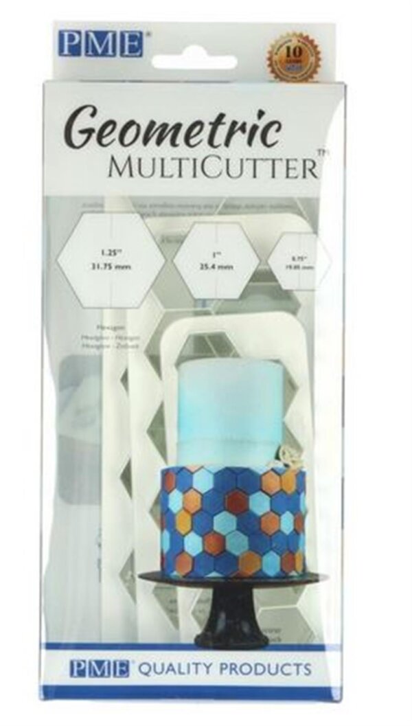 PME AUSSTECHER GEOMETRIC MULTICUTTER HEXAGON SET/3