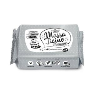 Massa Ticino Tropic Rollfondant Weiss 1Kilo