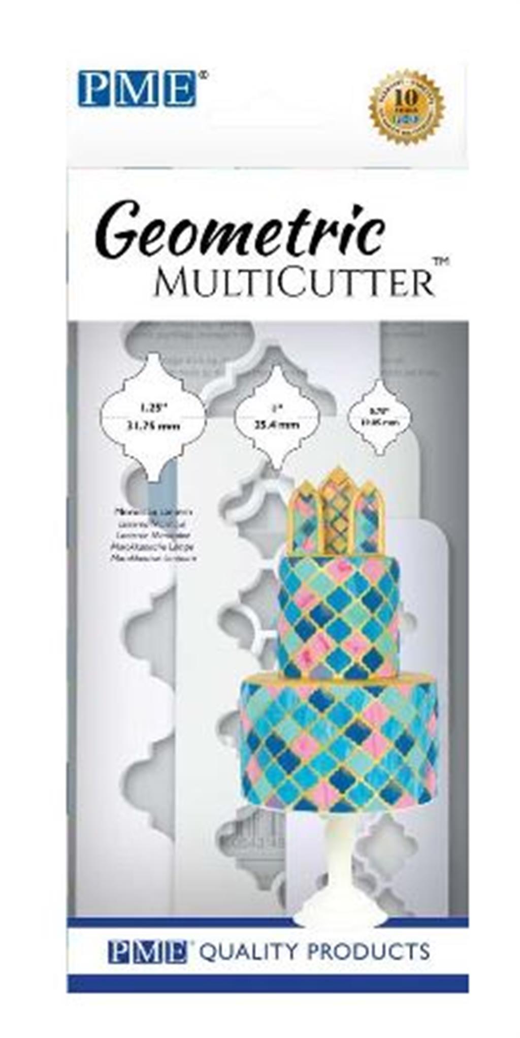 PME Ausstecher Geometric Multicutter Morrocan Lantern Set/3