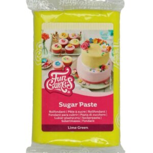 Funcakes Rollfondant Limetten Grün 250Gramm