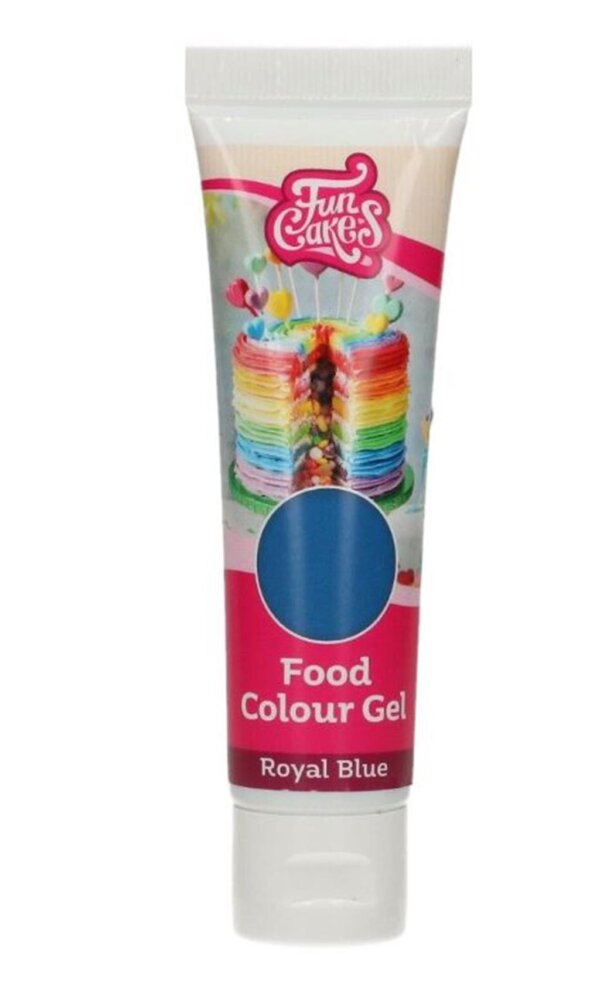 Funcakes Gelfarbe Royal Blau 30Gramm