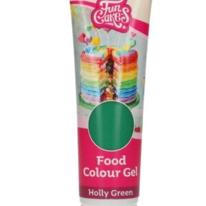 Funcakes Gelfarbe Holly Grün 30Gramm