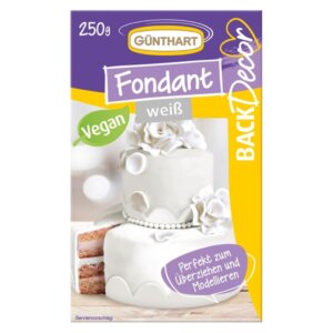 Günthart Rollfondant Weiss 250Gramm