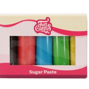 Funcakes Rollfondant Multipack Grundfarben 5*100g