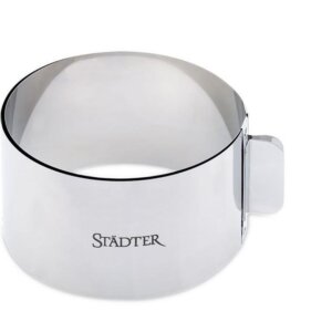 Städter Backform Rund verstellbar 15-30cm 9cm